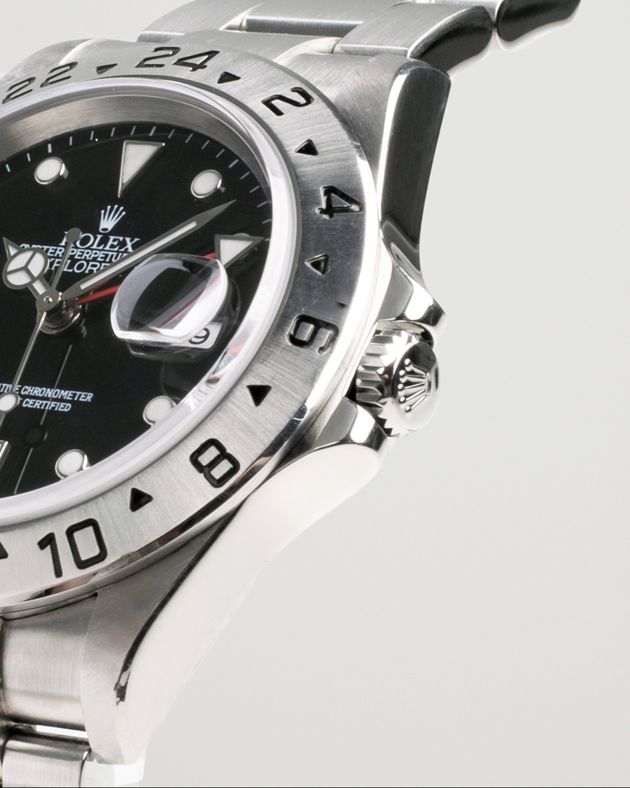 Homme | Rolex Pre-Owned Explorer II 16570 Silver | Rolex Pre-Owned | Explorer II 16570 Silver