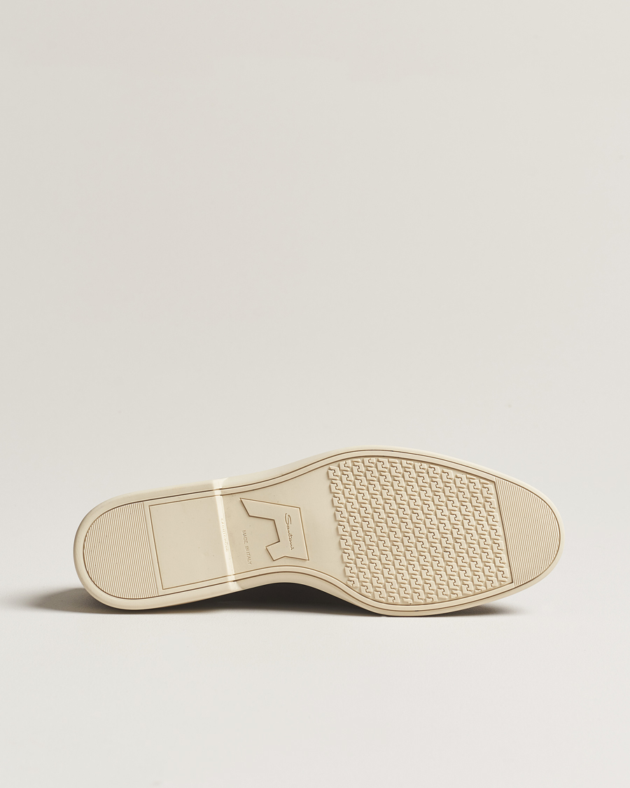 Homme | Santoni Summer Tassel Loafers Navy Suede | Santoni | Summer Tassel Loafers Navy Suede