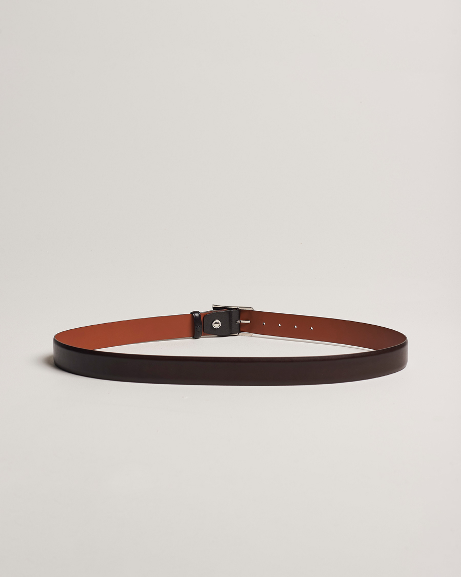 Homme | Sections | Santoni | Adjustable Belt Brown Leather
