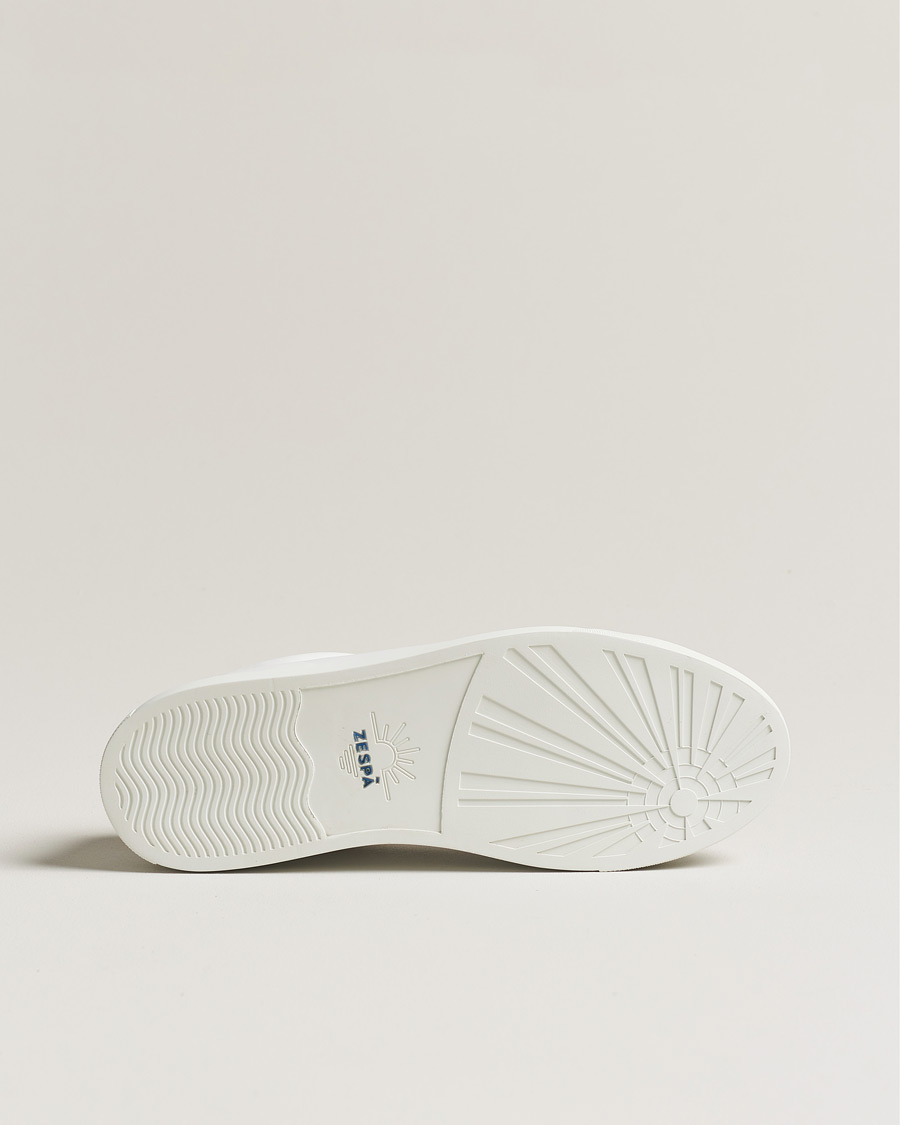 Homme | Zespà ZSP4 Nappa Leather Sneakers White/Wine | Zespà | ZSP4 Nappa Leather Sneakers White/Wine