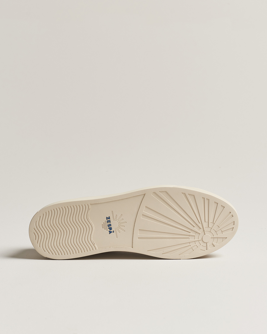 Homme | Zespà ZSP4 Nappa Leather Sneakers Off White/Brown | Zespà | ZSP4 Nappa Leather Sneakers Off White/Brown