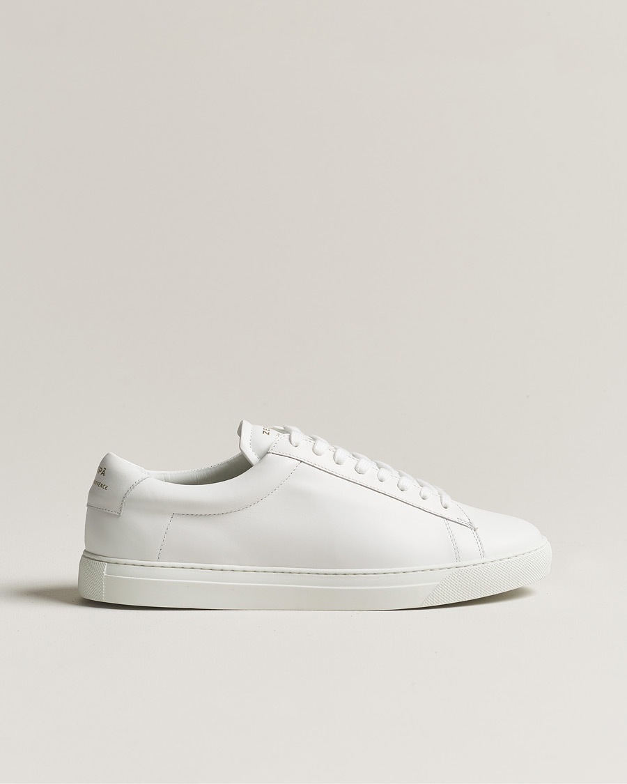 Homme | Zespà ZSP4 Nappa Leather Sneakers White | Zespà | ZSP4 Nappa Leather Sneakers White