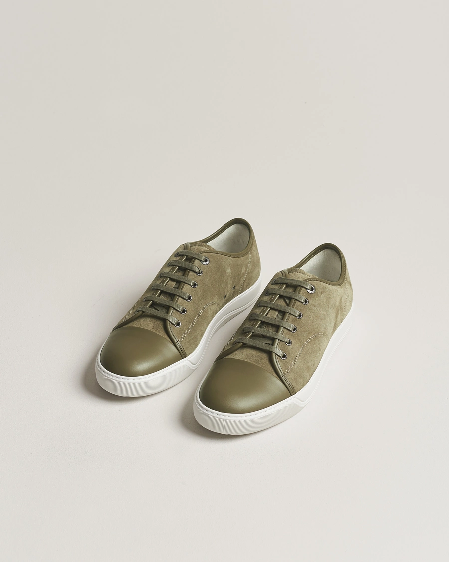 Homme | Lanvin | Lanvin | Nappa Cap Toe Sneaker Solitary
