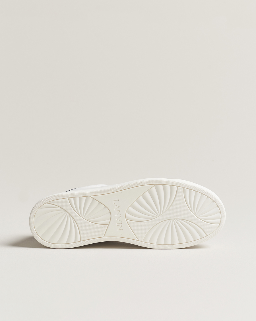 Homme | Lanvin DBB0 Sneakers White/Navy | Lanvin | DBB0 Sneakers White/Navy