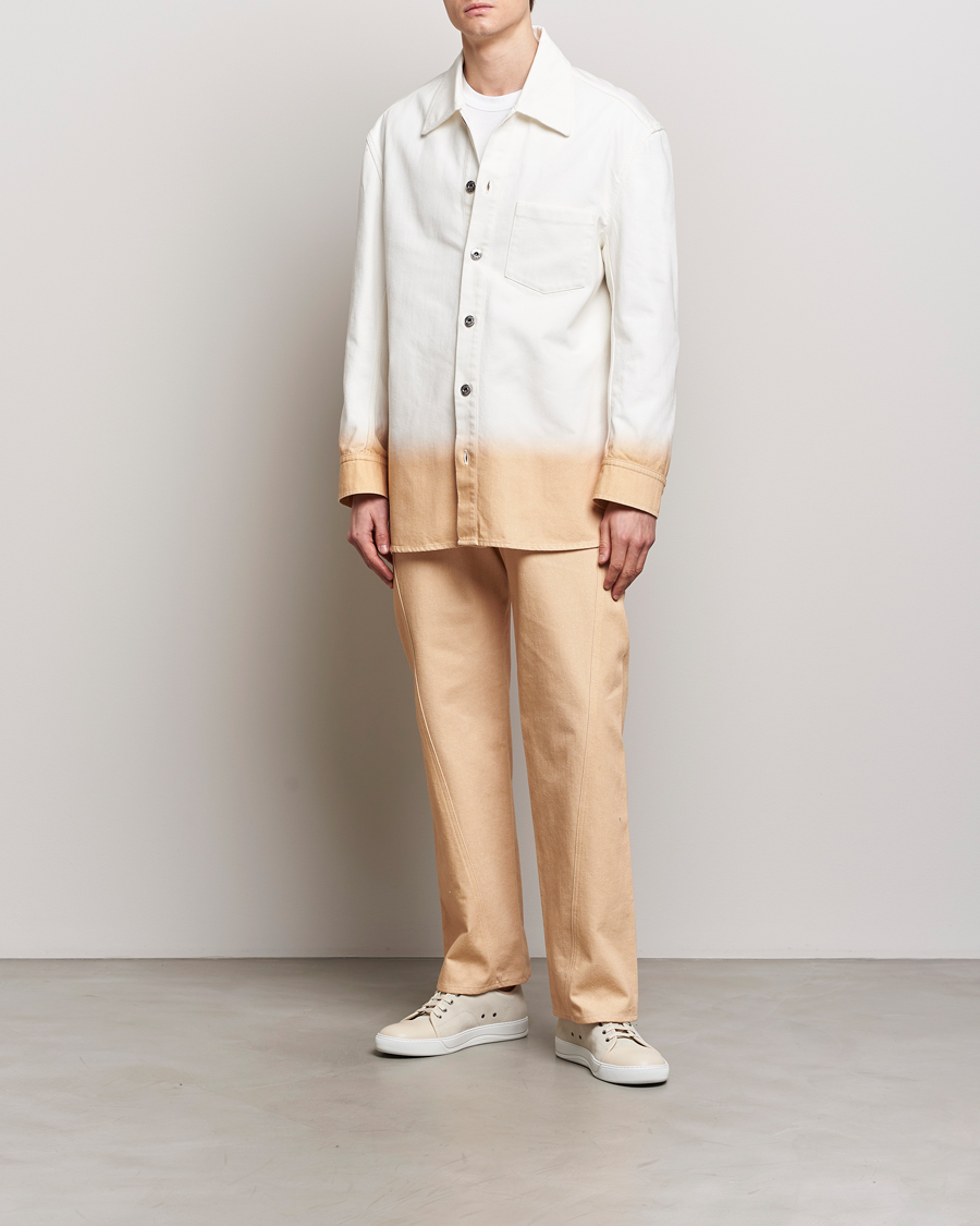 Homme | Chemises | Lanvin | Degrade Effect Overshirt Vanilla