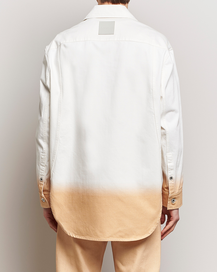 Homme | Chemises | Lanvin | Degrade Effect Overshirt Vanilla