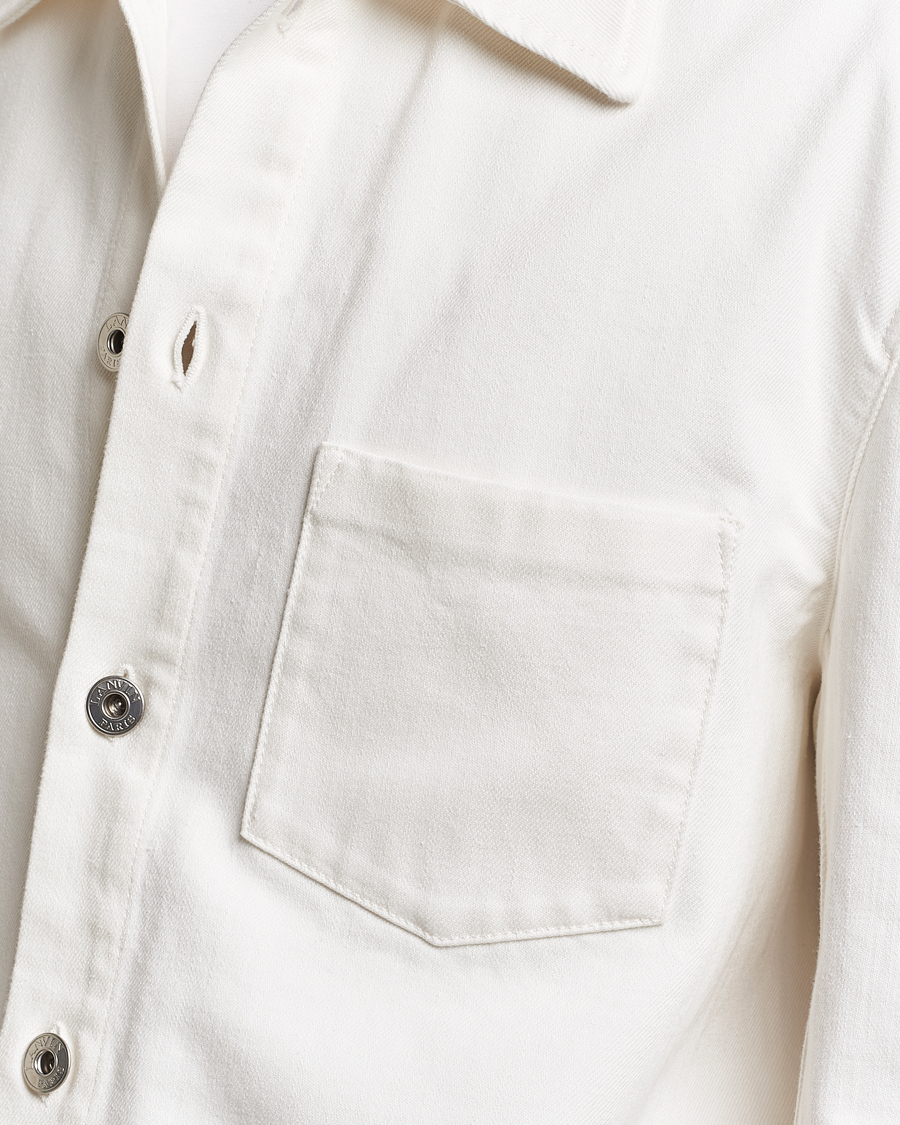 Homme | Chemises | Lanvin | Degrade Effect Overshirt Vanilla