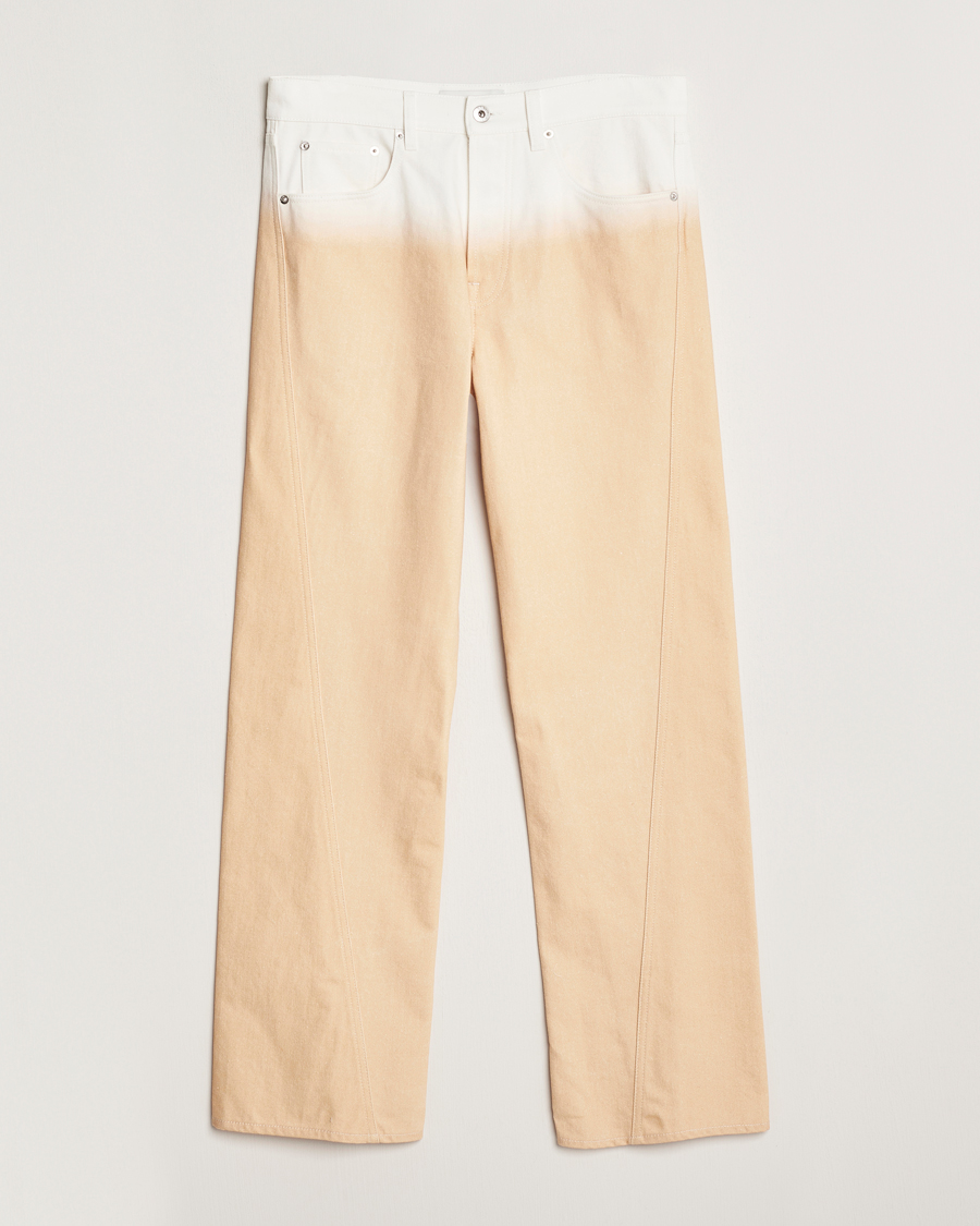 Homme | Pantalons | Lanvin | Degrade Twisted Pants Vanilla
