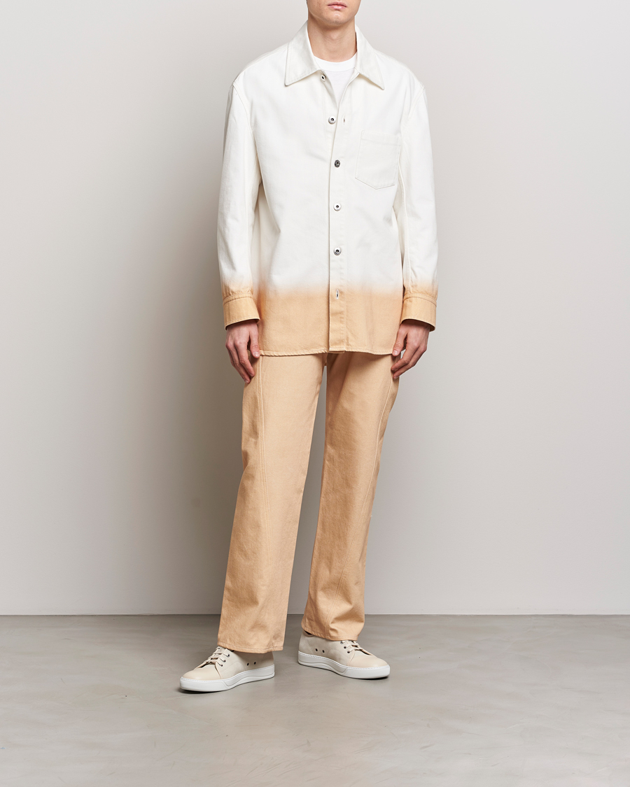 Homme | Pantalons | Lanvin | Degrade Twisted Pants Vanilla