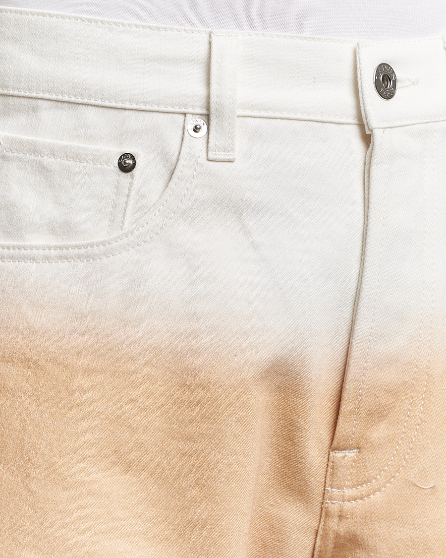 Homme | Pantalons | Lanvin | Degrade Twisted Pants Vanilla