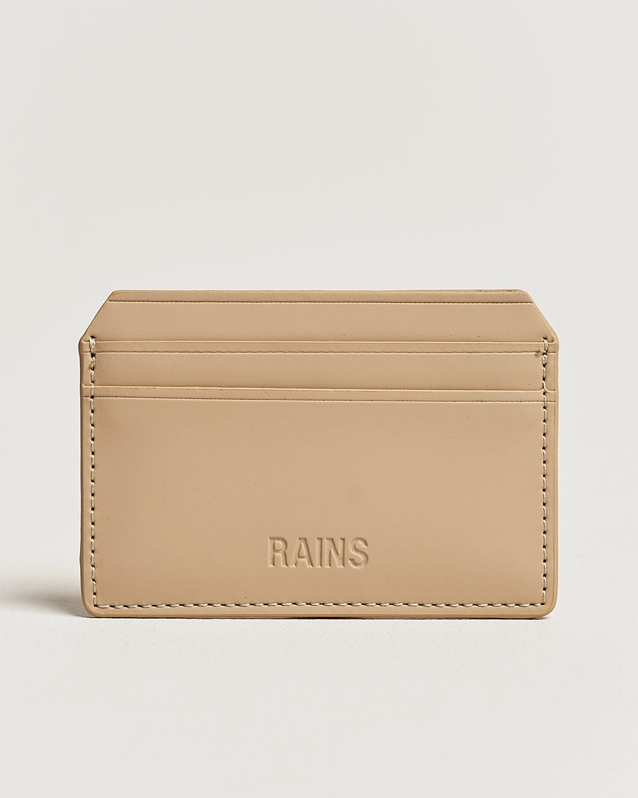 Homme | RAINS Card Holder Sand | RAINS | Card Holder Sand