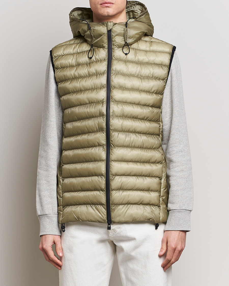 Homme | Manteaux Et Vestes | RAINS | Kaunas Hybrid Hooded Vest Earth
