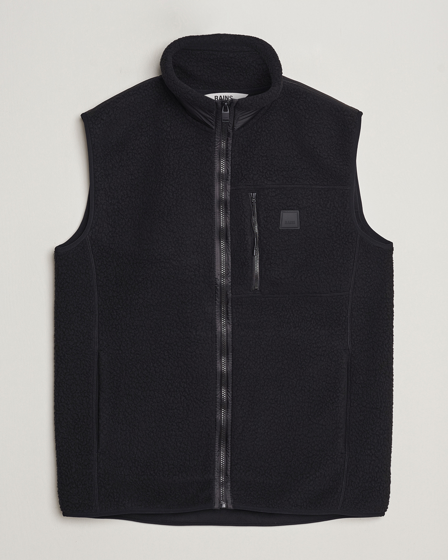 Homme | Pulls Et Tricots | RAINS | Yermo Fleece Vest Black