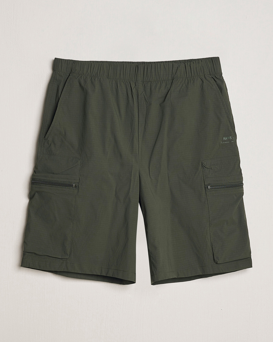 Homme | Shorts | RAINS | Tomar Ripstop Cargo Shorts Green