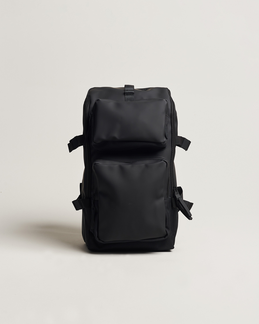 Homme | Sacs | RAINS | Trail Cargo Backpack Black