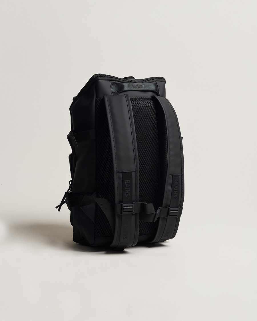 Homme | RAINS | RAINS | Trail Cargo Backpack Black
