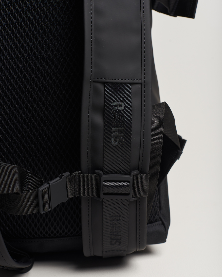 Homme | Sacs | RAINS | Trail Cargo Backpack Black