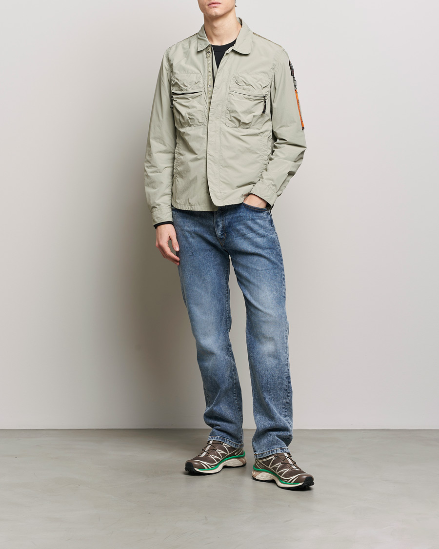 Homme | Manteaux Et Vestes | Parajumpers | Millard Vintage Nylon Jacket Sage