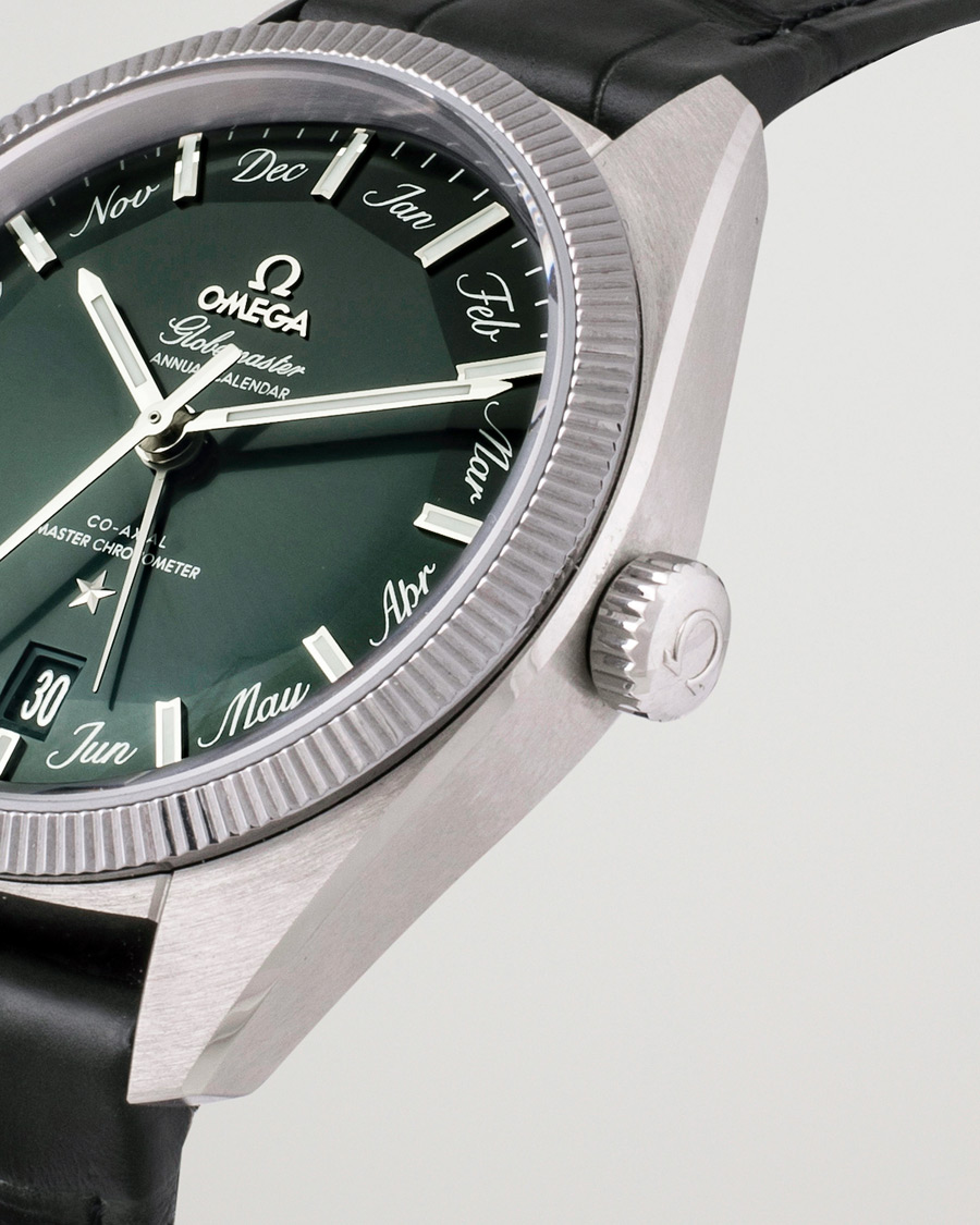 Homme | Omega Pre-Owned Constellation Globemaster Green Silver | Omega Pre-Owned | Constellation Globemaster Green Silver
