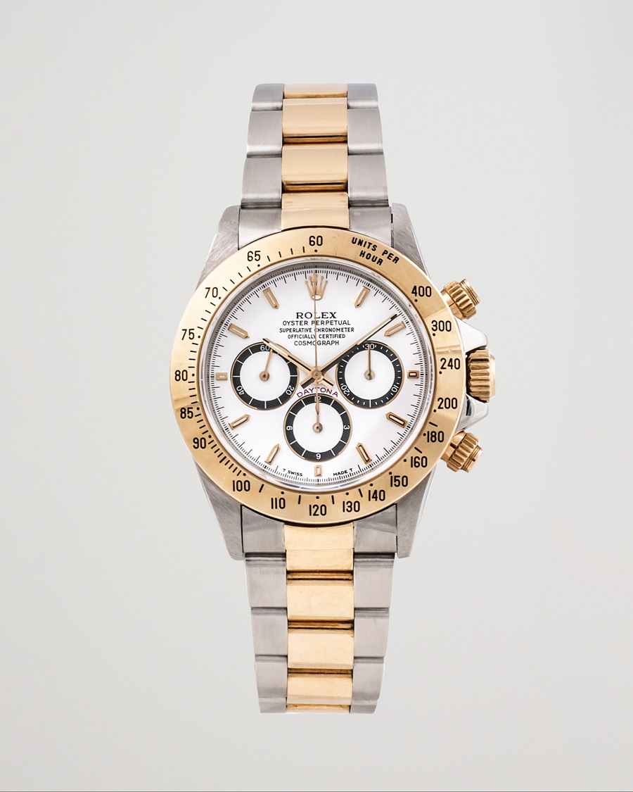 Homme | Rolex Pre-Owned Daytona 16523 G/S Silver | Rolex Pre-Owned | Daytona 16523 G/S Silver