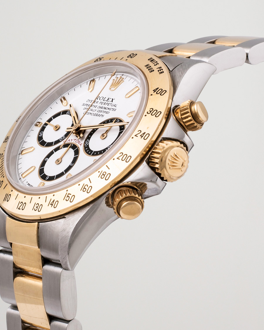 Homme | Rolex Pre-Owned Daytona 16523 G/S Silver | Rolex Pre-Owned | Daytona 16523 G/S Silver