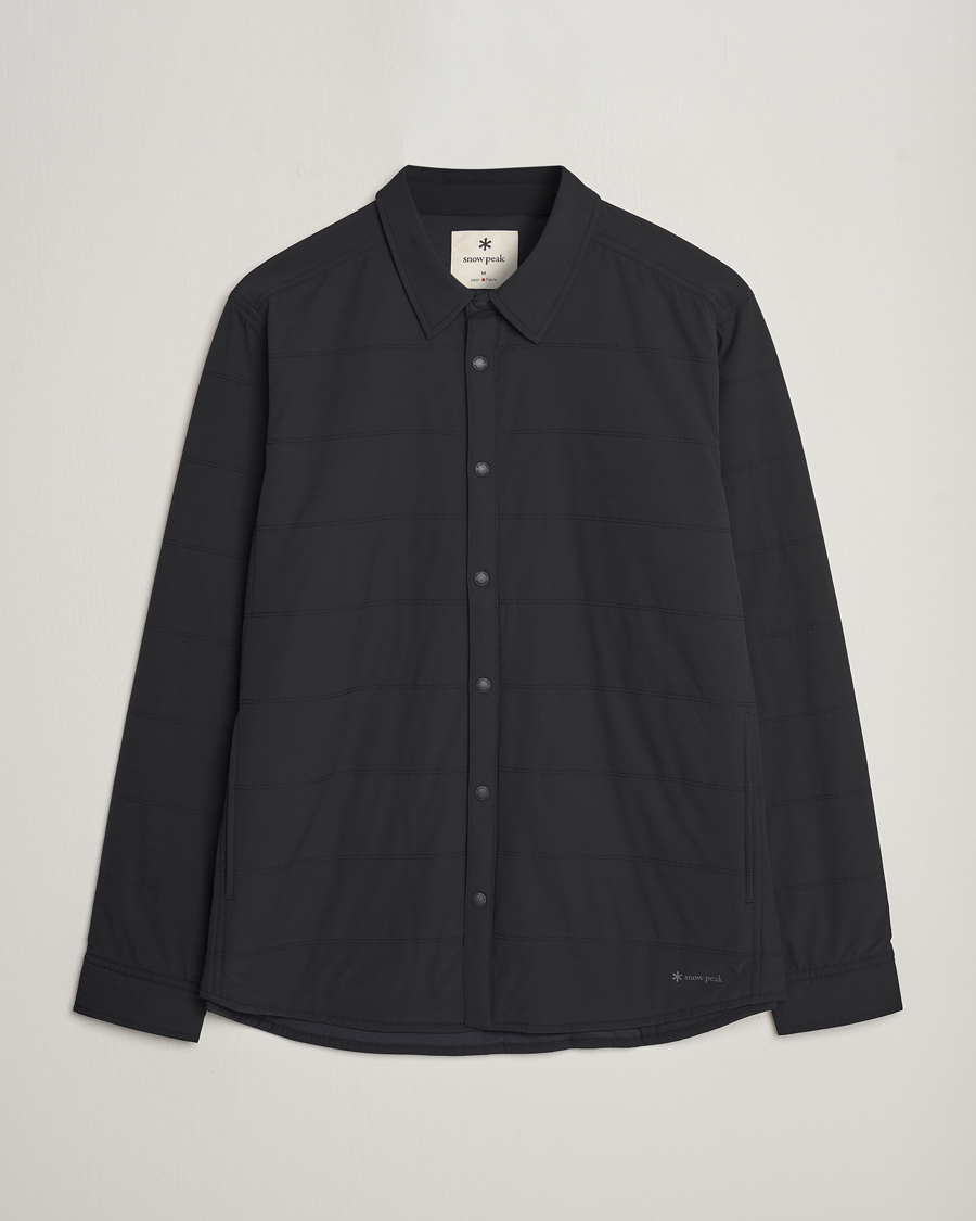 Homme | Manteaux Et Vestes | Snow Peak | Flexible Insulated Shirt Black