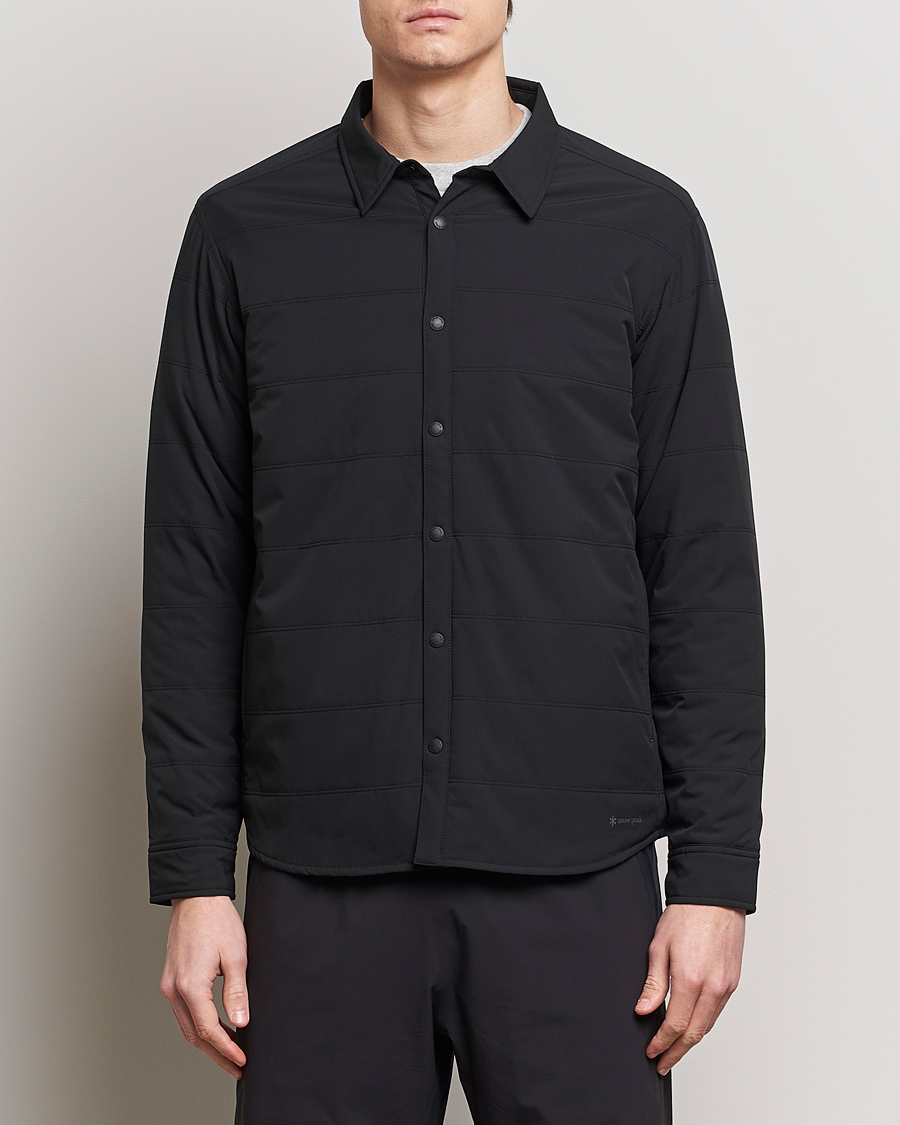 Homme |  | Snow Peak | Flexible Insulated Shirt Black