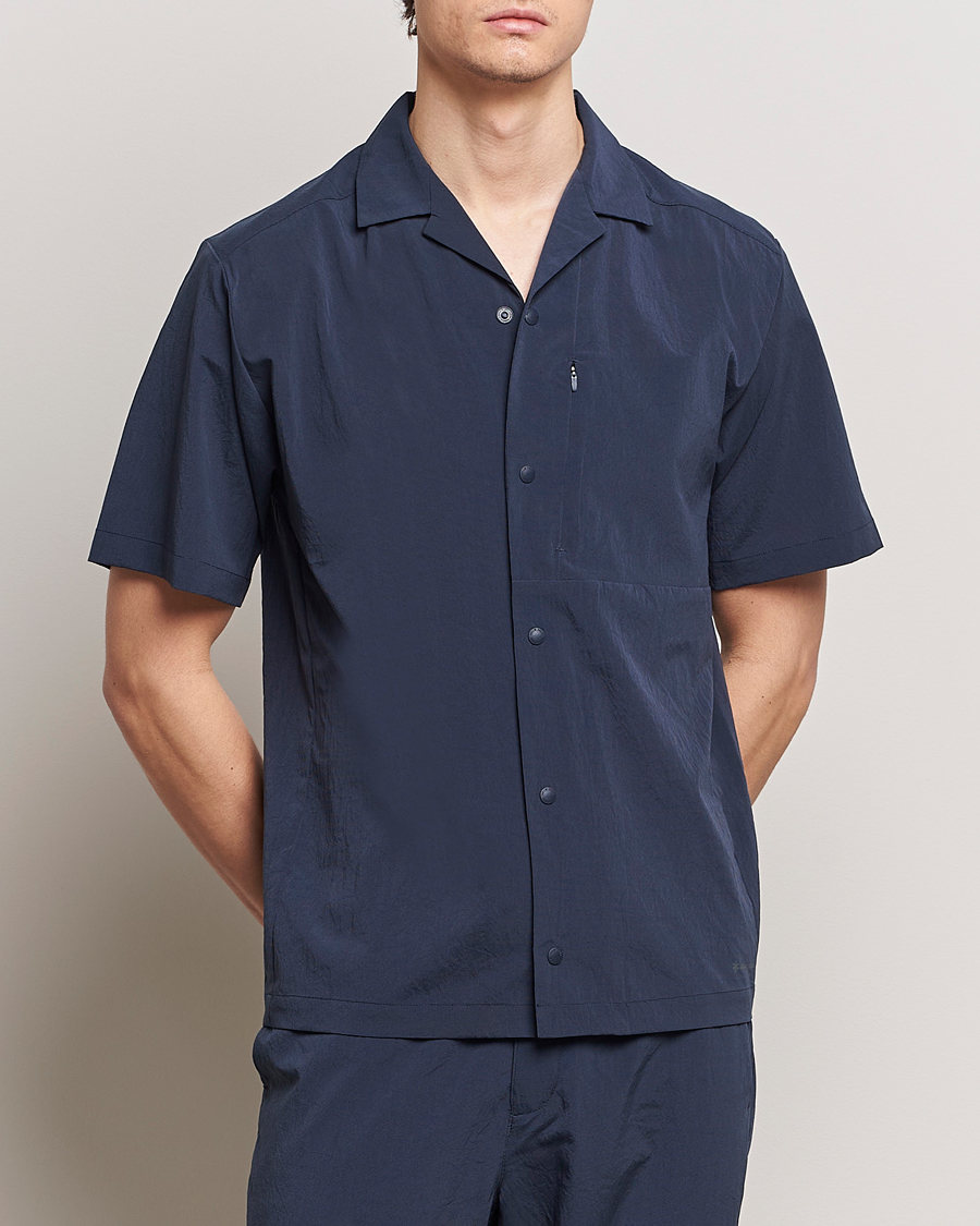 Homme | Casual | Snow Peak | Quick Dry Shirt Navy