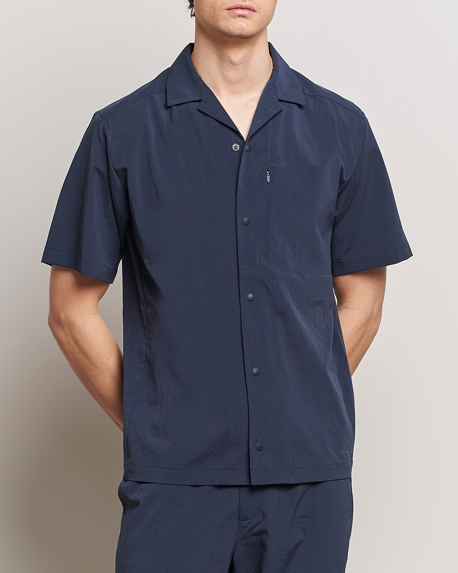 Homme | Chemises | Snow Peak | Quick Dry Shirt Navy