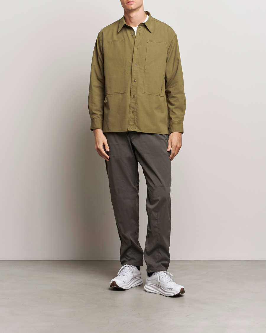 Homme | Chemises | Snow Peak | Takibi Light Ripstop Overshirt Khaki