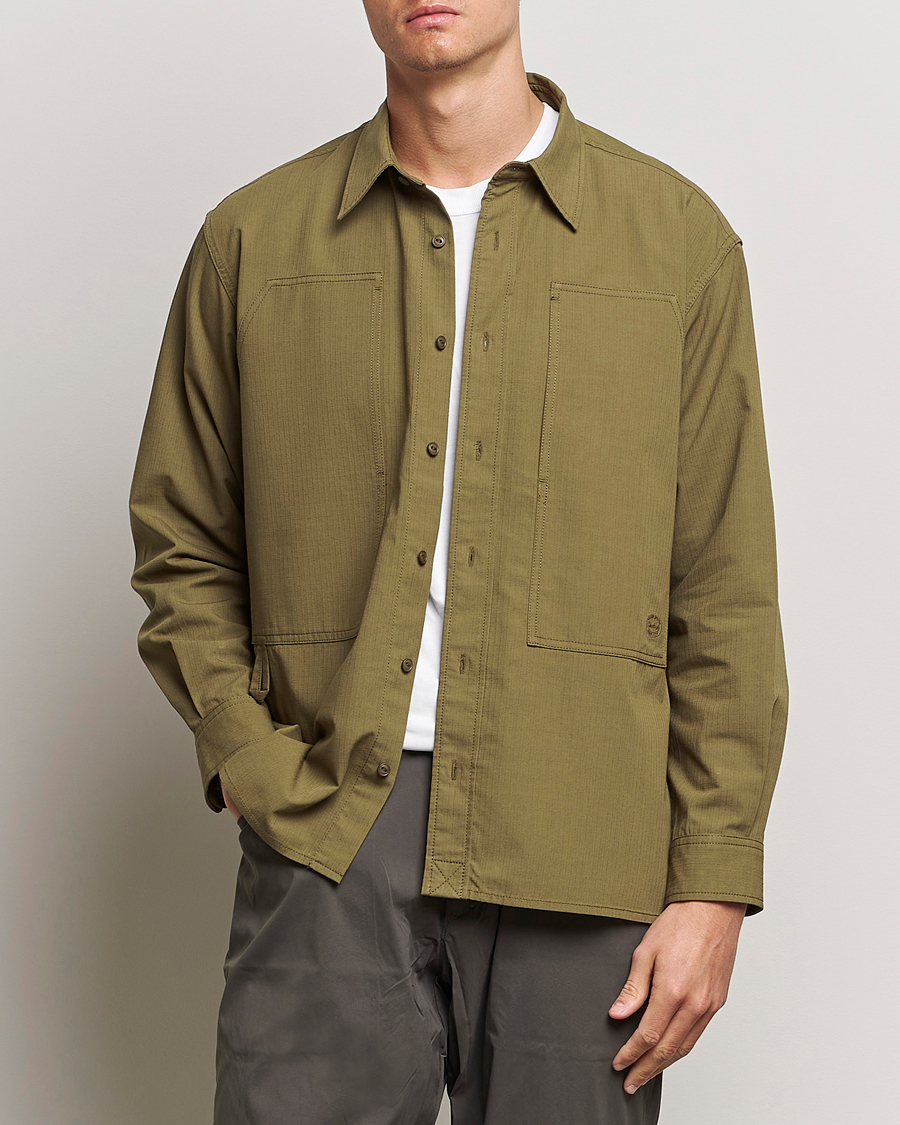 Homme | Chemises | Snow Peak | Takibi Light Ripstop Overshirt Khaki