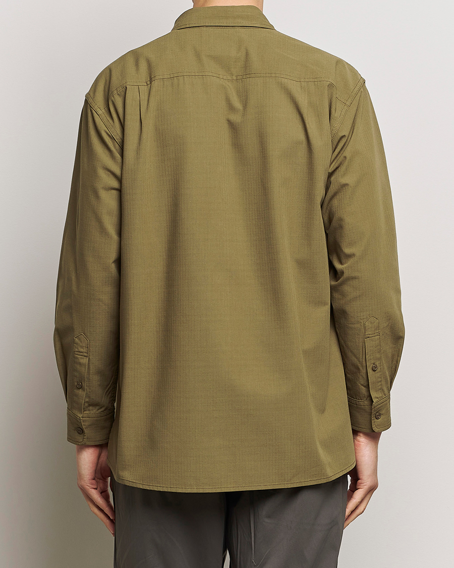 Homme | Chemises | Snow Peak | Takibi Light Ripstop Overshirt Khaki