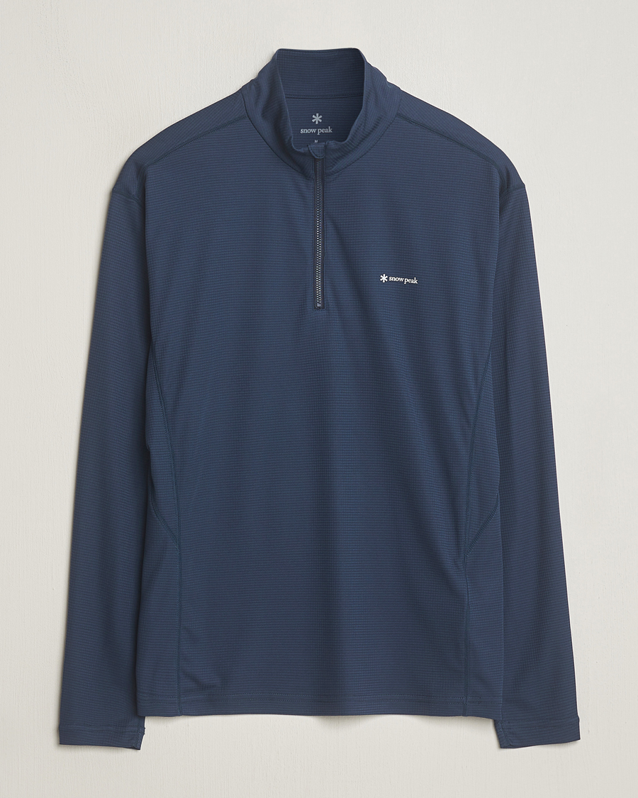 Homme | Pulls Et Tricots | Snow Peak | PE Power Dry Half Zip Navy