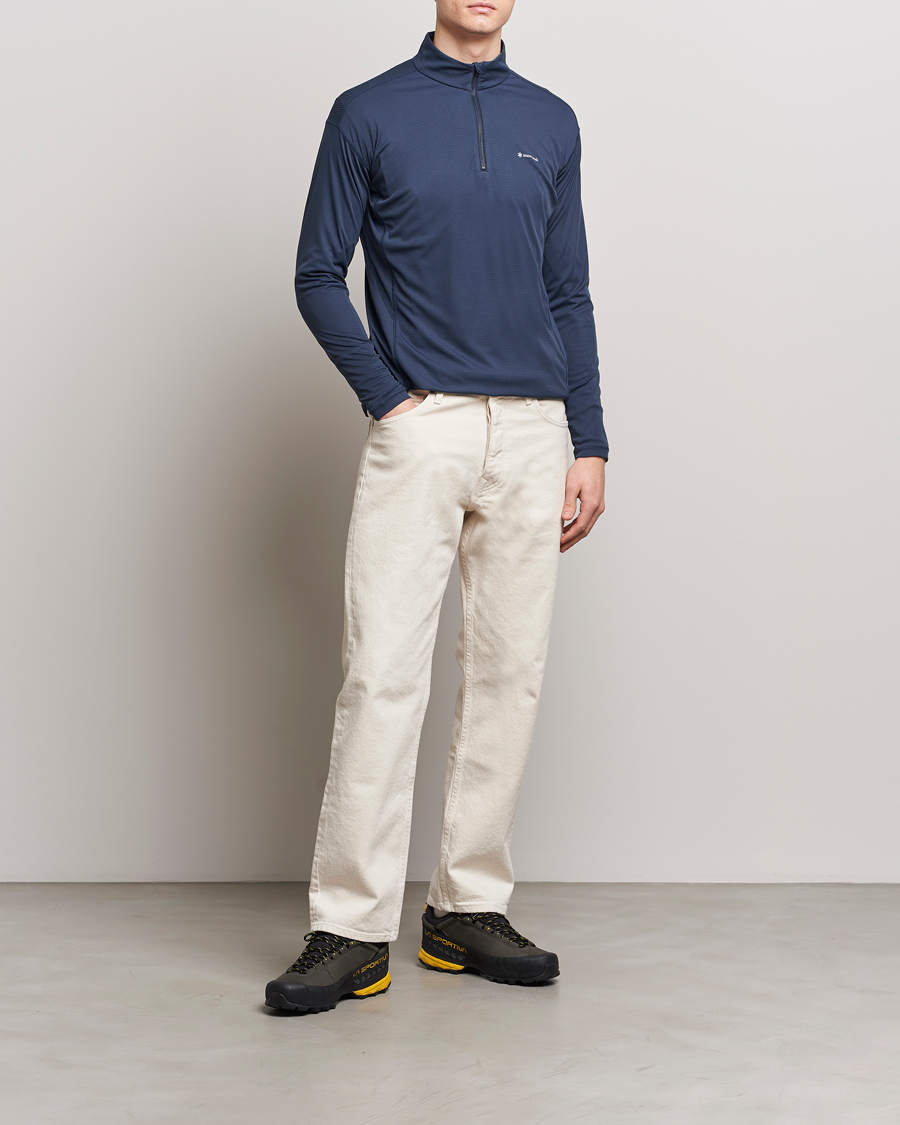 Homme | Pulls Et Tricots | Snow Peak | PE Power Dry Half Zip Navy