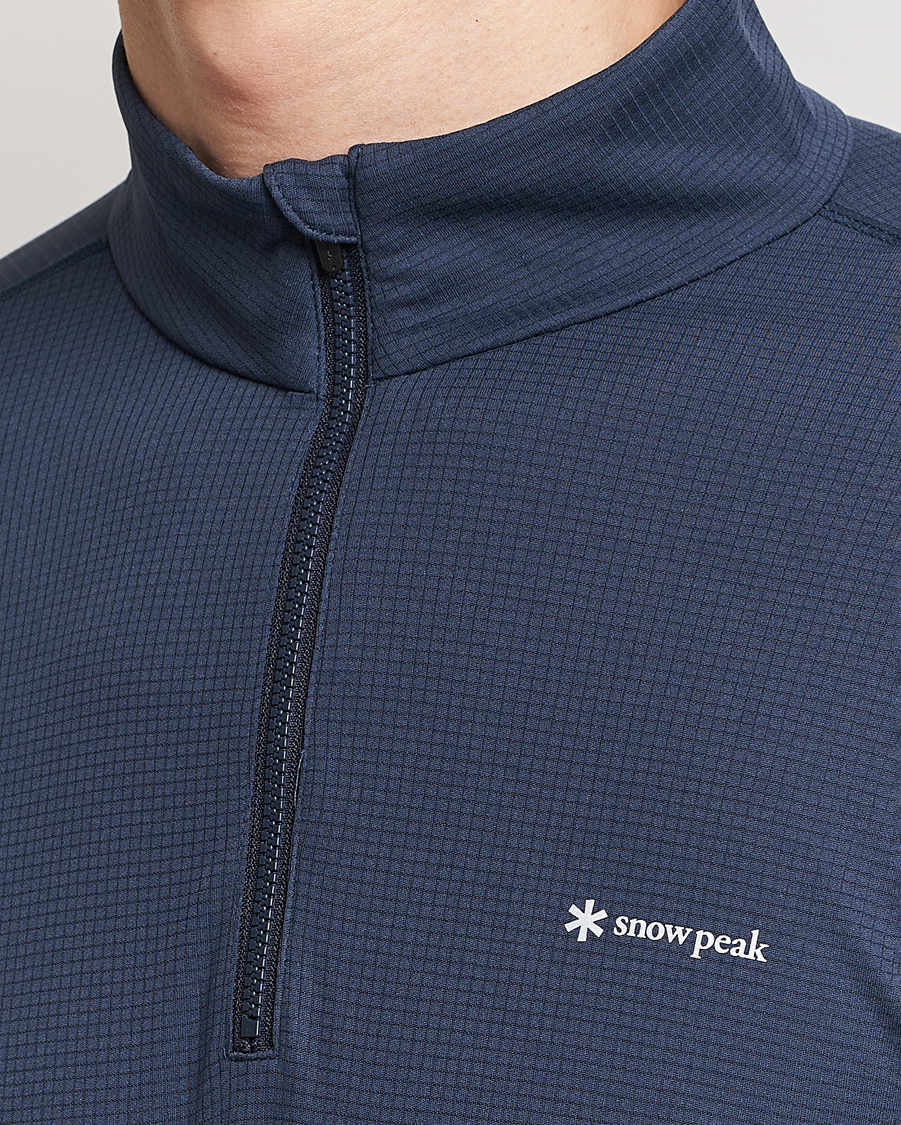 Homme | Pulls Et Tricots | Snow Peak | PE Power Dry Half Zip Navy