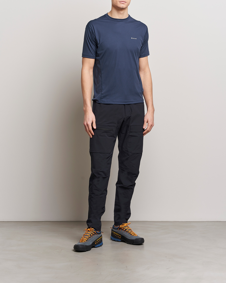 Homme | T-shirts | Snow Peak | PE Power Dry T-Shirt Navy