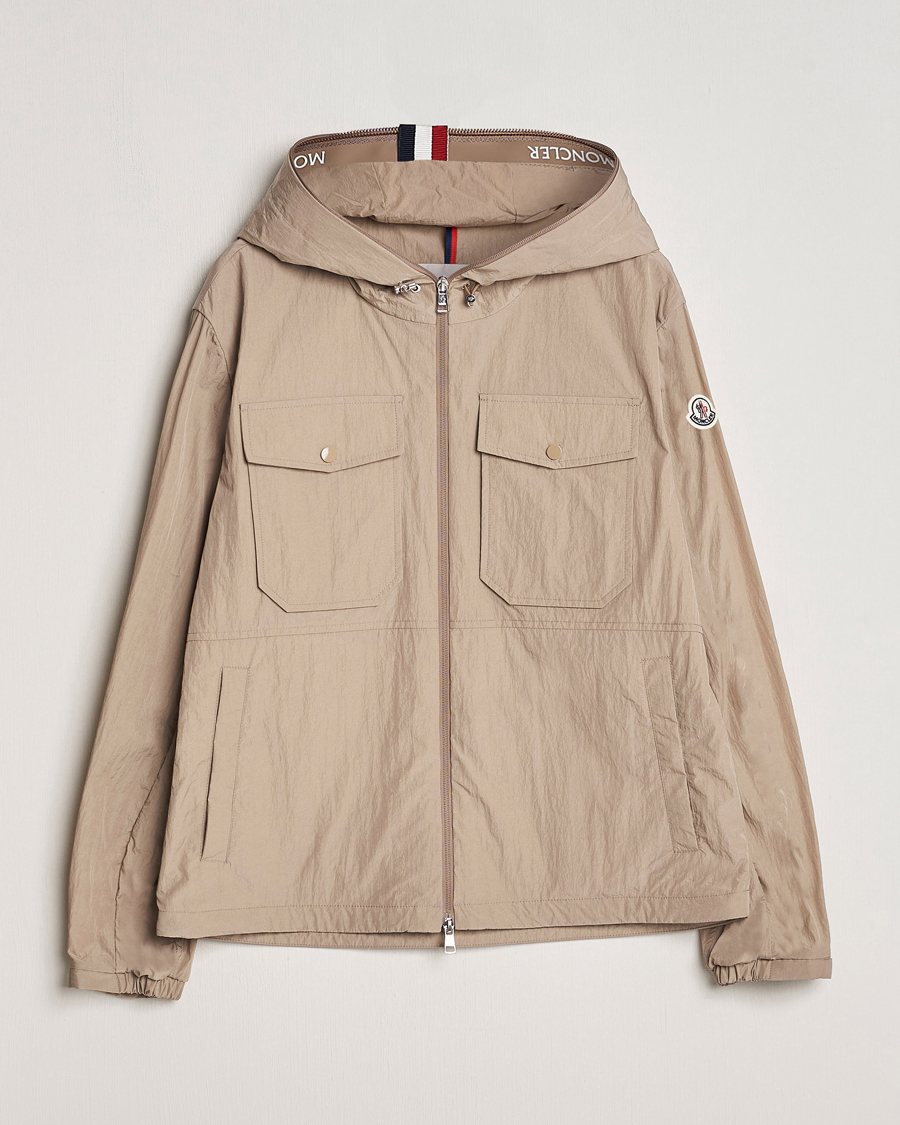Homme | Manteaux Et Vestes | Moncler | Plessur Hooded Field Jacket Beige