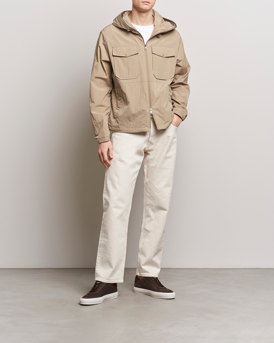 Homme | Manteaux Et Vestes | Moncler | Plessur Hooded Field Jacket Beige