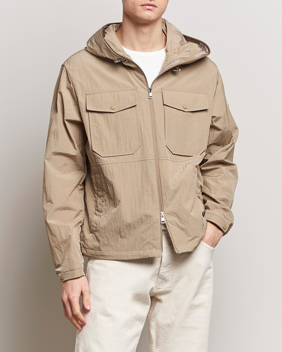 Homme |  | Moncler | Plessur Hooded Field Jacket Beige