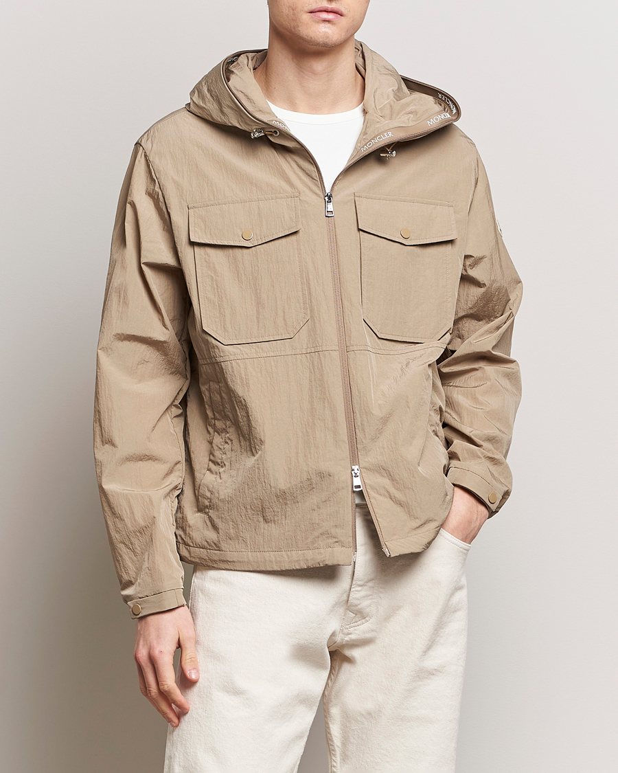 Homme | Manteaux Et Vestes | Moncler | Plessur Hooded Field Jacket Beige