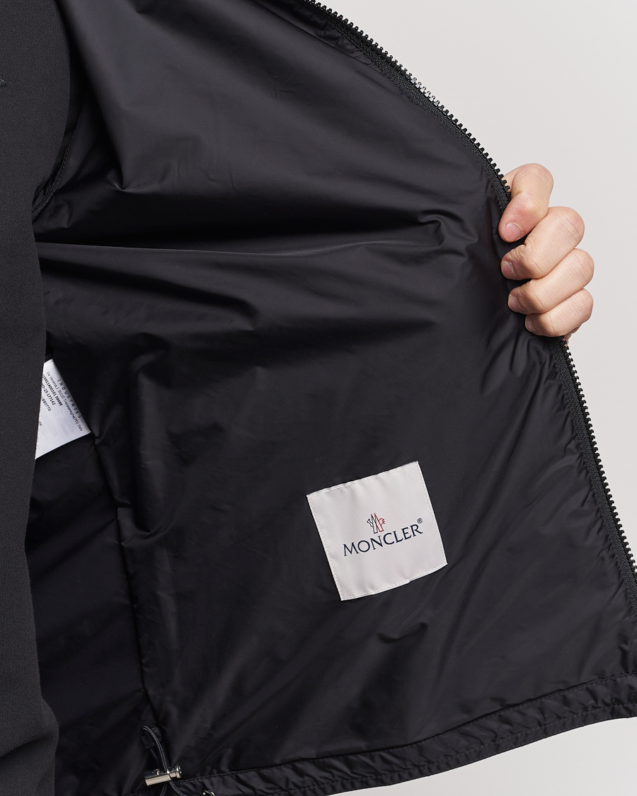 Homme | Manteaux Et Vestes | Moncler | Etiache Hooded Bomber Jacket Black