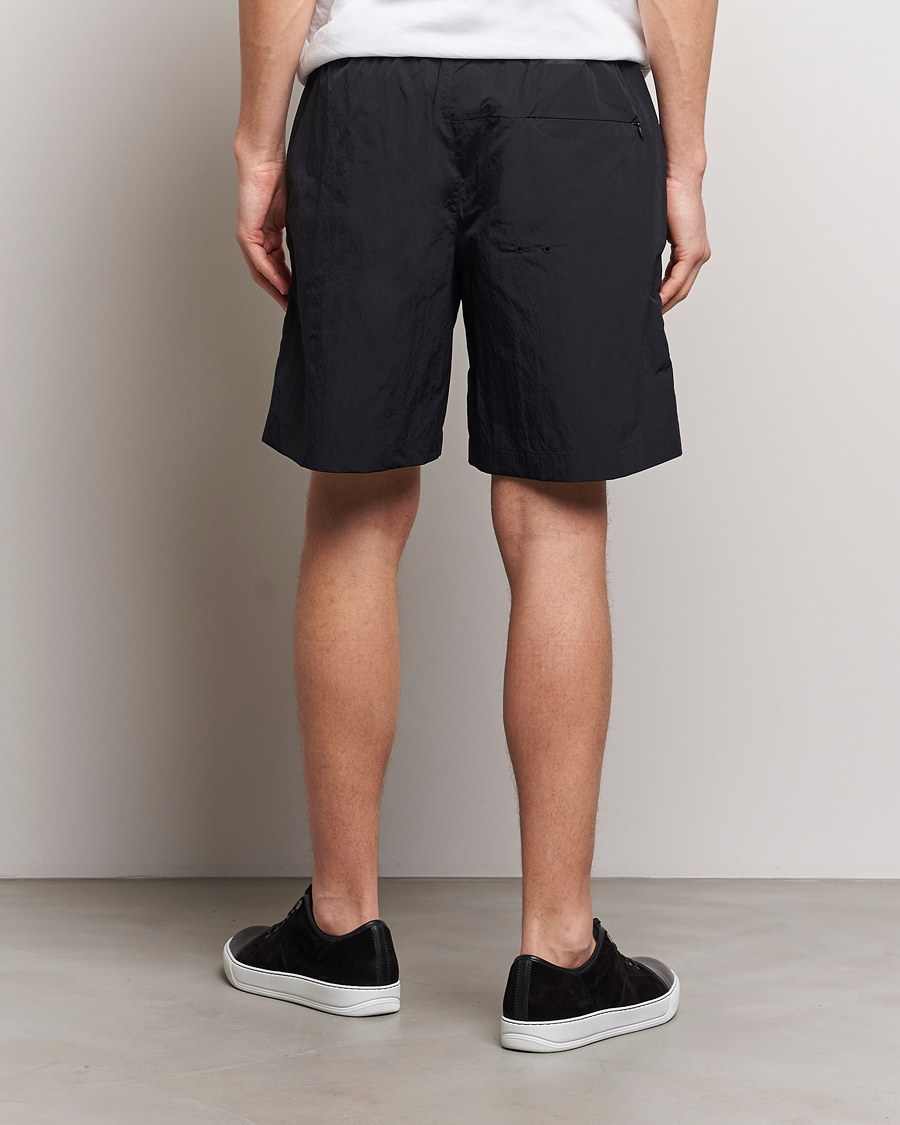Homme | Maillots De Bain | Moncler | Lettering Logo Swim Shorts Black