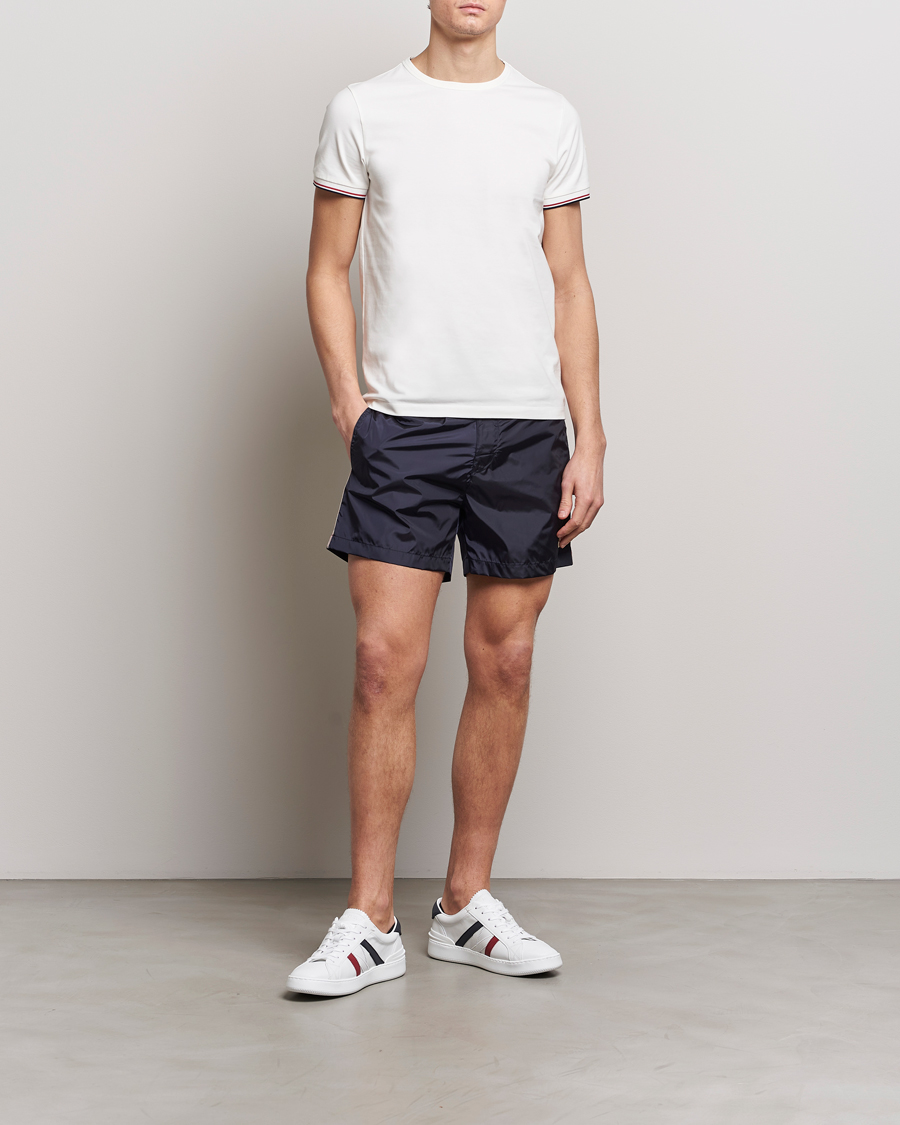 Homme | Maillots De Bain | Moncler | Nylon Swim Shorts Navy