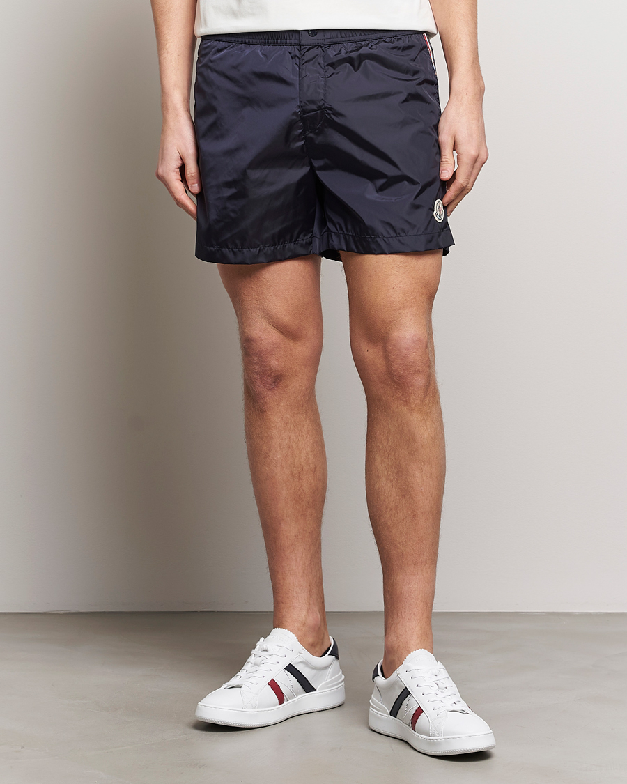 Homme | Maillots De Bain | Moncler | Nylon Swim Shorts Navy