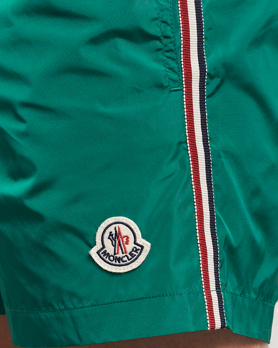 Homme | Maillots De Bain | Moncler | Nylon Swim Shorts Emerald Green