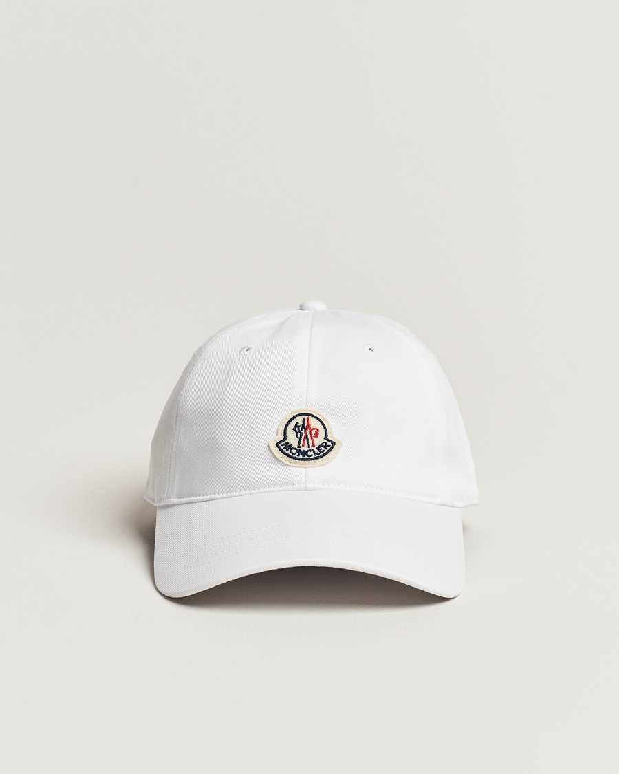 Homme | Moncler Baseball Cap White | Moncler | Baseball Cap White