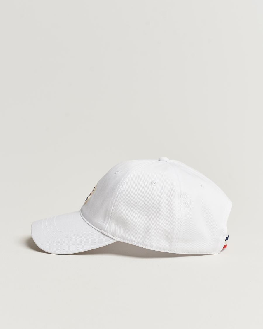 Homme | Moncler Baseball Cap White | Moncler | Baseball Cap White