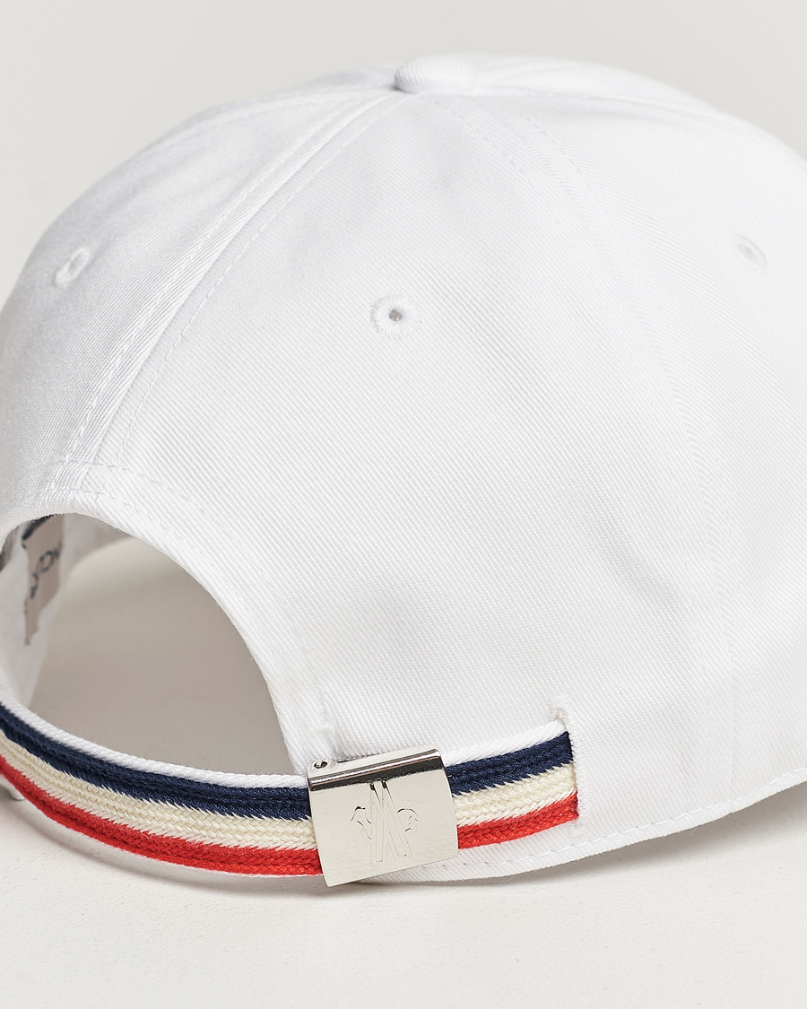 Homme | Moncler Baseball Cap White | Moncler | Baseball Cap White