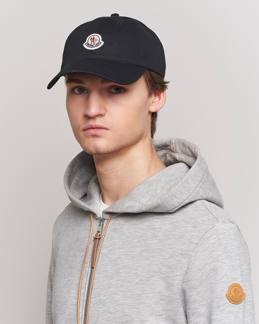 Homme | Moncler Baseball Cap Black | Moncler | Baseball Cap Black