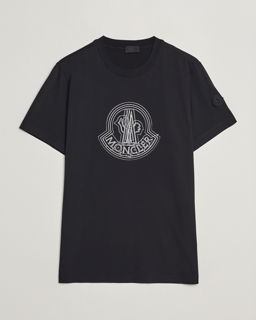 Homme | T-shirts | Moncler | 3D Logo T-Shirt Black